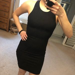 Black Cotton Dress Size Medium